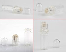 Hydra-Roller Microneedling 0,5 o.1,0 mm auch mit HAPPY Hyaluron o.Collagen 10 ml