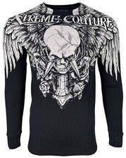 Camisa térmica calavera daga Xtreme Couture by Affliction para hombre