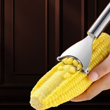 Pelador de maíz ergonómico de pack doble para pelar maíz rápido