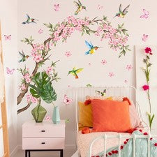 Calcomanía de pared de mariposa para decoración rápida del hogar material impermeable diseño extraíble
