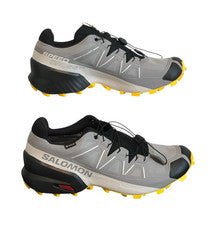Salomon Speedcross GTX Gore-TEX Impermeable Gris Trail Running Zapatos para Hombres Talla 11.5