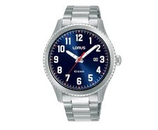 Reloj Lorus Para Hombre De Acero Inoxidable Con Esfera Azul RH981RX9