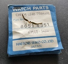 Vintage Watch Seiko 6M23-7000 Earth Lead Terminal Part 86514351