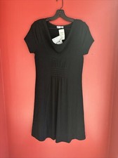 Vestido negro manga corta Young at Heart para mujer ~NUEVO CON ETIQUETAS~ talla grande $79