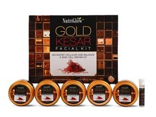 Kit Facial NutriGlow Gold Kesar 250gm