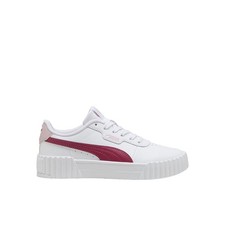 Zapatillas informales blancas con cordones PUMA Carina 3.0 para jóvenes niñas 40147606