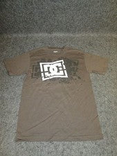 Camiseta Para Hombres Genuina DC Informal Moda Skate BMX MX S M L XL XXL Marrón DC107