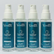 4 Suero hidratación facial Gillette Venus Olay para cabello facial y cuidado de la piel 1,5 fl oz