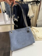 Bolso Mensajero Michaelkors Christina Mediano Gamuza $358
