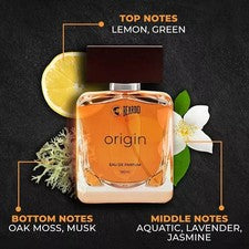 Perfume Beardo Para Hombre ORIGEN EAU DE PARFUM Hombre Perfume Fuerte Larga Duración 100ml
