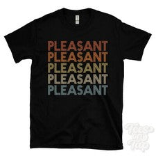 CAMISETA ESTILO RETRO AGRADABLE REPETIDA para hombre y mujer novedad genial nombre regalo