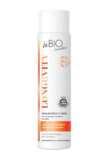 BeBIO Cosmetics Longevidad, Champú Hidratante Natural para Cabello, 300 ml