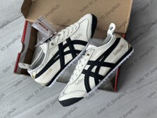 2026 Onitsuka Tiger México 66 Zapatos Clásicos Unisex Abedul/Negro Tenis De Colección