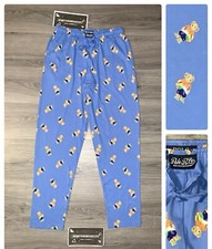 POLO RALPH LAUREN Hombre Polo Oso Azul Claro Algodón Suave Pijama Pantalones para Dormir
