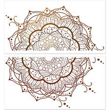 2 piezas calcomanías decorativas de pared para decoración del hogar