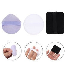 6 piezas Puff Facial Transpirable Maquillaje Puff Reutilizable Maquillaje Belleza Facial