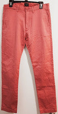 Pantalones J Crew elásticos para hombre rosa estilo 484 talla 30 x 30 mezcla de algodón/totalmente nuevos