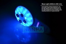 Dispositivo de levantamiento de estiramiento de la piel facial LED fotón R-F máquina de belleza facial acné