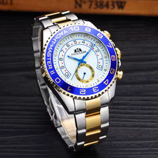 Relojes mecánicos automáticos de cuerda automática PAULAREIS para hombre reloj de acero inoxidable