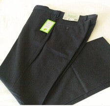 Vestido gris John Bartlett Statements para hombre mezcla de lana calce ajustado 34w/32L frente plano