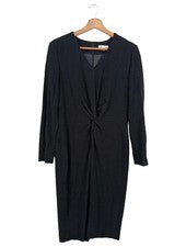 Vestido Martha with Love negro viscosa talla 38 casual minimalista