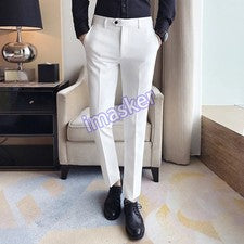 Pantalones para hombre Pantalones de moda Estilo japonés Simple Negocios Informales Pantalones para hombre