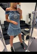 Vestido Paparazzie Moda Jesns Para Mujer Talla Mini Pequeña S/S