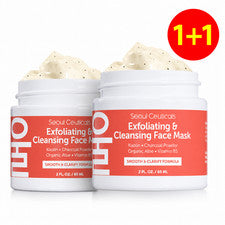 Exfoliante facial exfoliante coreano para el cuidado de la piel Seoul Ceuticals 2 fl oz/60 ml - Compra 1 y obtén 1