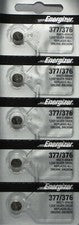 5 x BATERÍA RELOJ FRESCA Energizer 377 376 SR626SW SR626W Batería Óxido Plata