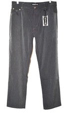 Pantalones de vestir elásticos International Laundry carbón para hombre 38x34 precio de venta sugerido por el fabricante