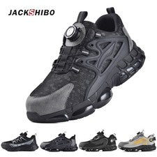 Zapatos de trabajo SUADEEX para hombre con gorra de acero ligeros con zapatillas deportivas transpirables DE