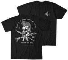 Camiseta estilo Howitzer para hombre GLADIATOR GUNZ militar gruñido MFG negra S-4XL