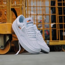 Nike Court Vintage Premium Hombre Entrenadores Blanco Talla Uk 7,7.5,8,9,10,11,12,13