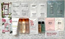 LOTE DE 18 CHAMPÚ ACONDICIONADOR PARA EL CUIDADO DEL CABELLO ESTILO KLORANE GISOU PHILIP B. OLAPLEX +