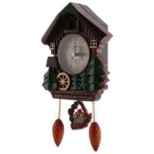 Casa Forma 8 Reloj de Pared Cuco Reloj Vintage Campana Temporizador Salón3755