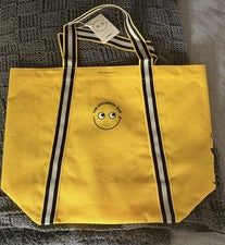 Bolso de Mano Universal Anya Hindmarch X Selfridges Amarillo Grande Nuevo con Etiquetas