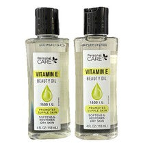 4PK Aceite de Vitamina E 4oz Suave Piel Cabello Cuerpo Hidratante Cuidado Personal 1500 U.U.