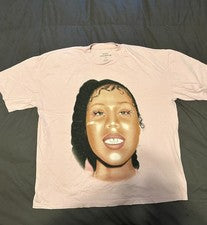 Camiseta Drake Her Loss It’s All A Blur Tour 2023 Merch 2XL Rosa iaab Hecha en EE. UU.