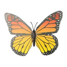 Centro de mesa decoración mariposa decoración material plástico resistente alas ajustables