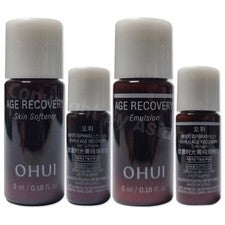 Suavizante de piel O HUI Age Recovery + emulsión (8 piezas ~ 48 piezas) muestra versión más nueva