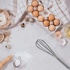 Práctica batidora manual de huevos de acero inoxidable para mini herramienta de cocina