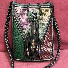 Cartera de cuero para mujer Botique Designer bandolera bolso único en su clase