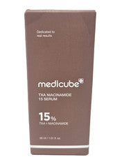 Suero facial brillante Medicube TXA+Niacinamida 15 % para el cuidado después de manchas, 1,01 fl oz