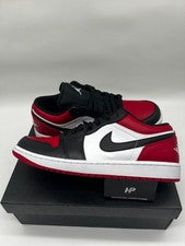 Nike Jordan 1 Low Bred Toe negro rojo |553558 612] [42-44,5] NUEVO EMBALAJE ORIGINAL DISTRIBUIDOR
