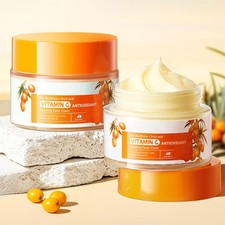 Crema hidratante facial 60 g extracto de espino amarillo crema facial para el cuidado de la piel hidratante