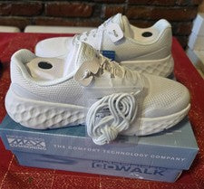 Zapatos deportivos Sketchers Max Cushioning Flex GOwalk blancos -NUEVOS