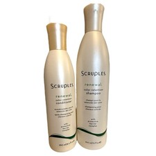 Champú acondicionador de retención de color Scruples Renewal complejo barrera protectora