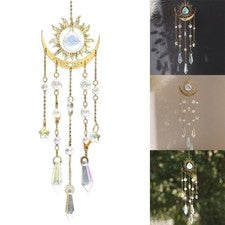 Elegante colgante para cristales cautivadores detalles para el hogar con un toque de color