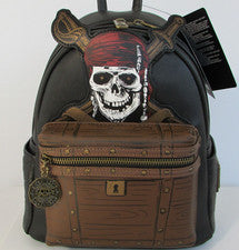 Mini Mochila Loungefly Disney Piratas del Caribe Dead Men Tell No Tales