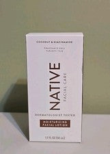 NUEVO Native Facial Care Loción Facial Hidratante 1.7 OZ - Coco + Niacinamida